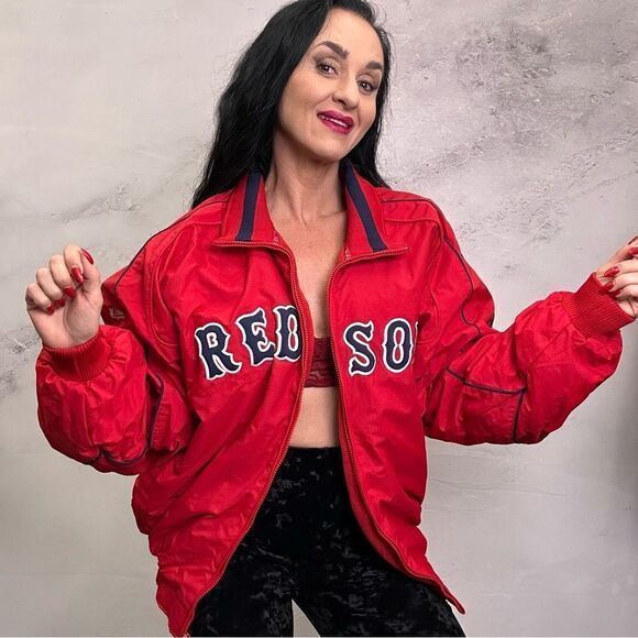 Majestic Other - Authentic Majestic, Red Sox baseball lined, sporting jacket coat